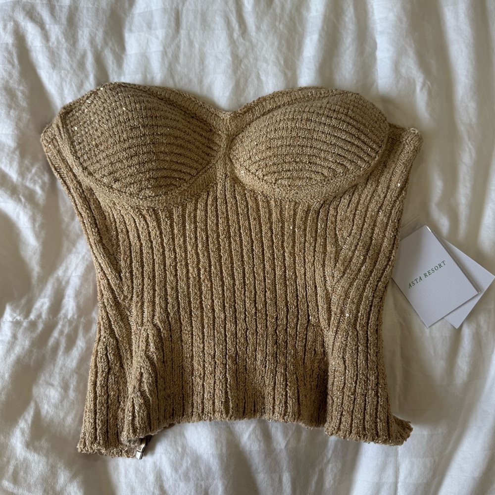 ASTA RESORT CORSET TOP NWT